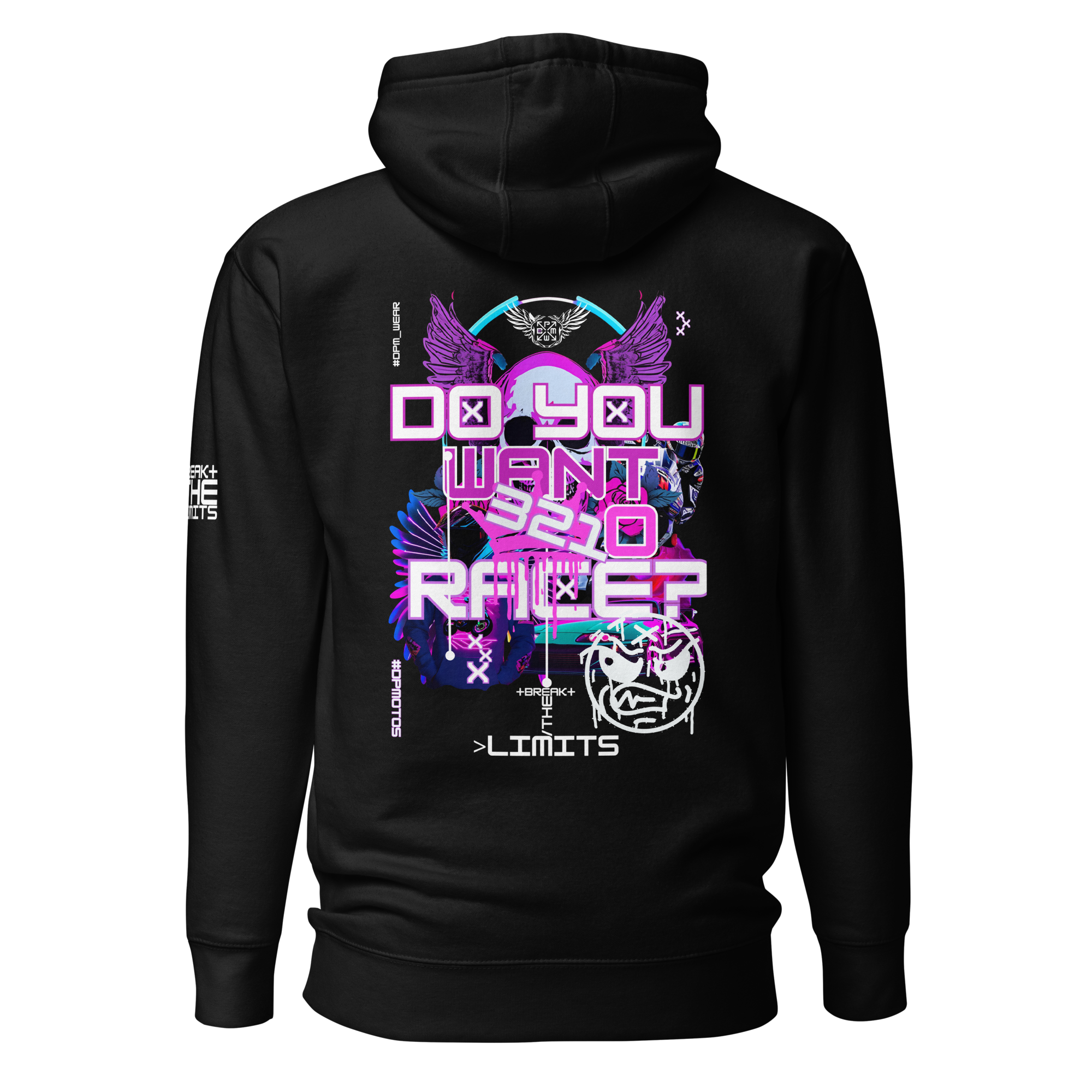 DPM ED1 - DO YOU WANT TO RACE HOODIE