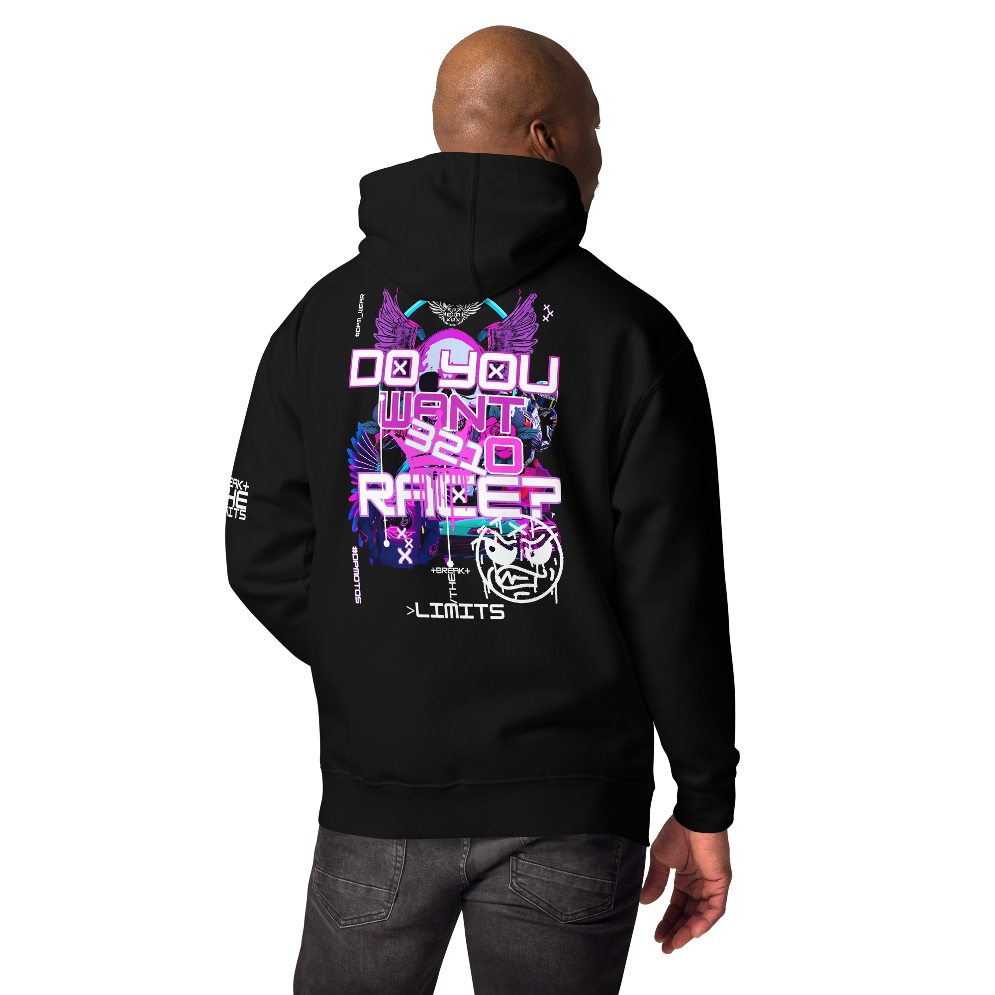 DPM ED1 - DO YOU WANT TO RACE HOODIE